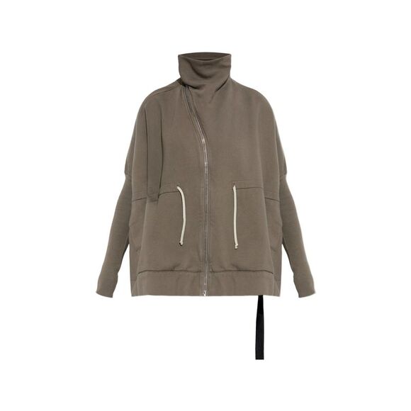 Rick Owens Drkshdw Grey Tops - Sweatshirts Women